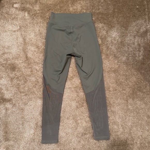 ECHT Green Mesh Leggings Great Condition Size Small - Picture 2 of 2